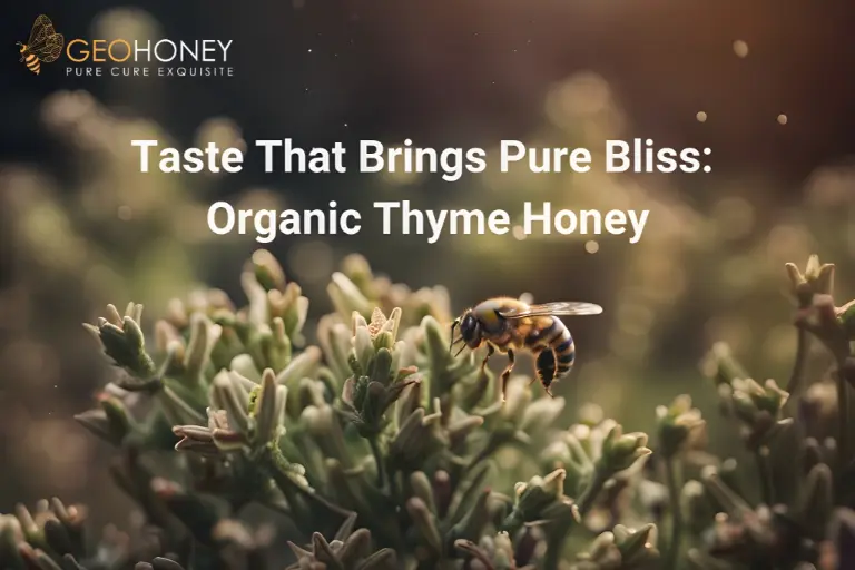 Thyme honey, one of the monofloral honey types, is produced by honeybees from various plant species of thyme.